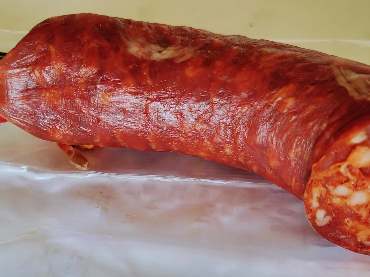 Oliven-Tomaten-Chorizo Foccacia (Sauerteig) - Rezept - Bild Nr. 17123