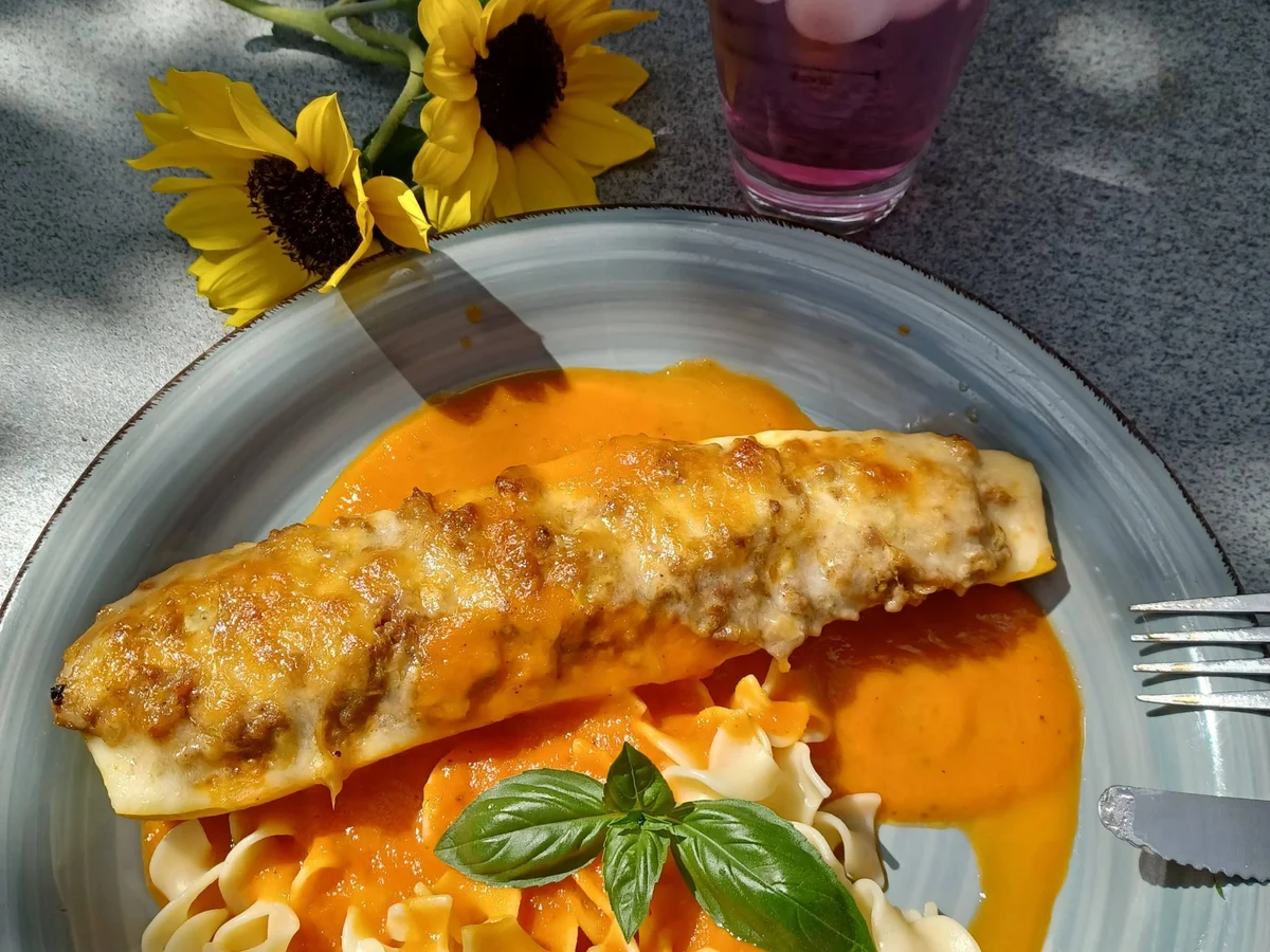 Gefüllte Zucchini - Rezept - Bild Nr. 17137