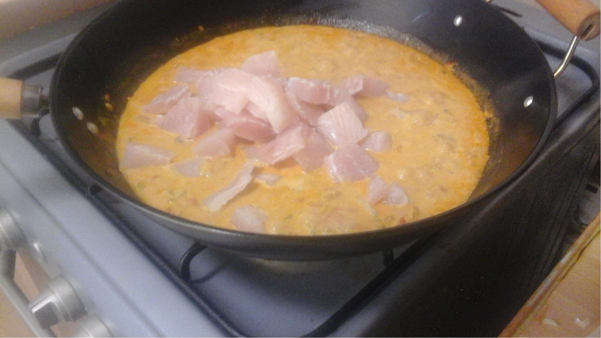 Fischcurry mit Drillingen - Rezept - Bild Nr. 17131