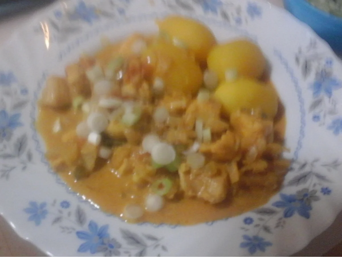 Rezept: Fischcurry mit Drillingen Bild Nr. 17134 Fischcurry mit Drillingen - Rezept - Bild Nr. 17134