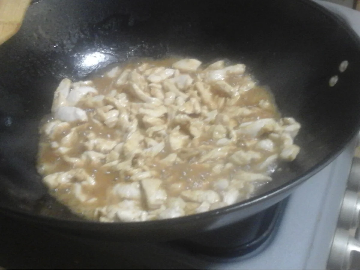 Birani mit Hähnchenfleisch, Gemüsemix und Eiern - Rezept - Bild Nr. 8