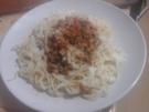 Spaghetti mit herzhafte Sauce - Rezept - Bild Nr. 2