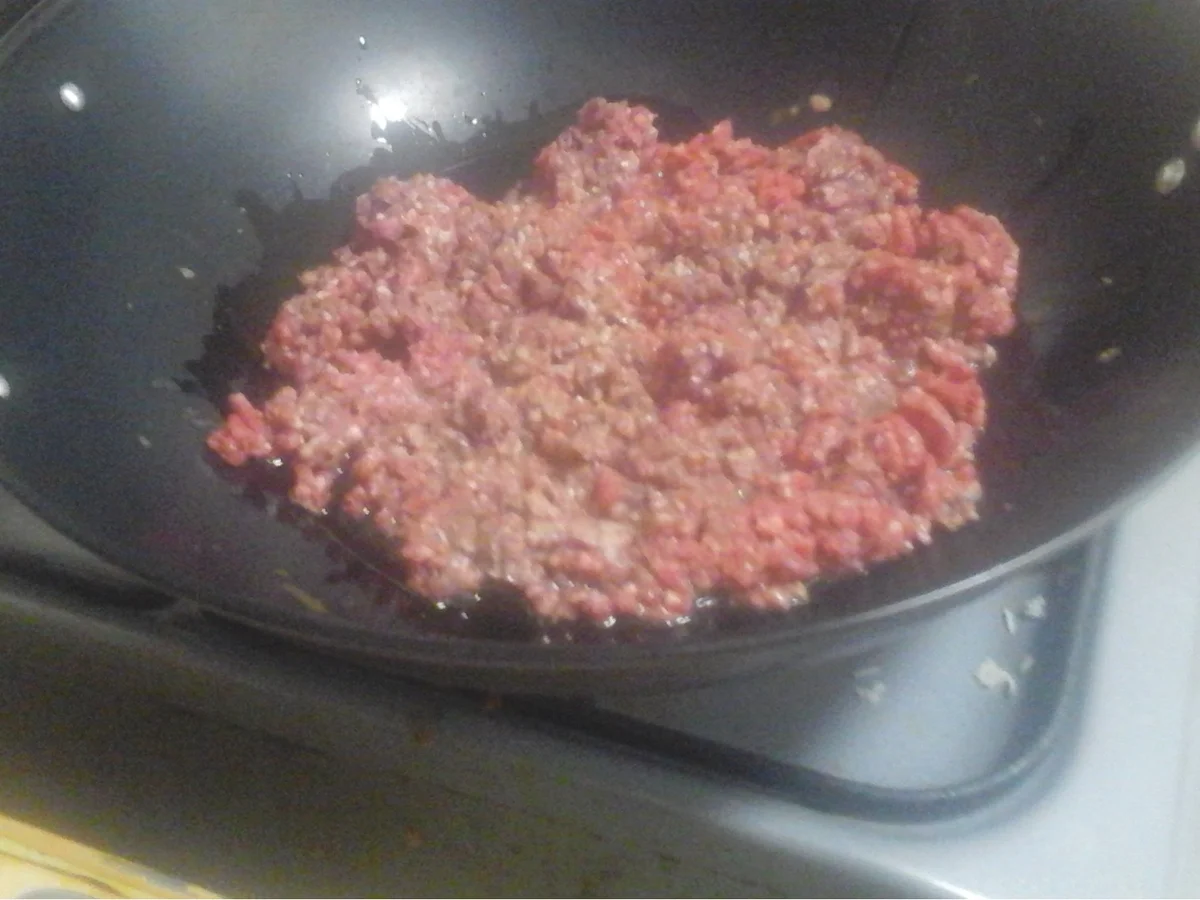 Spaghetti mit herzhafte Sauce - Rezept - Bild Nr. 4