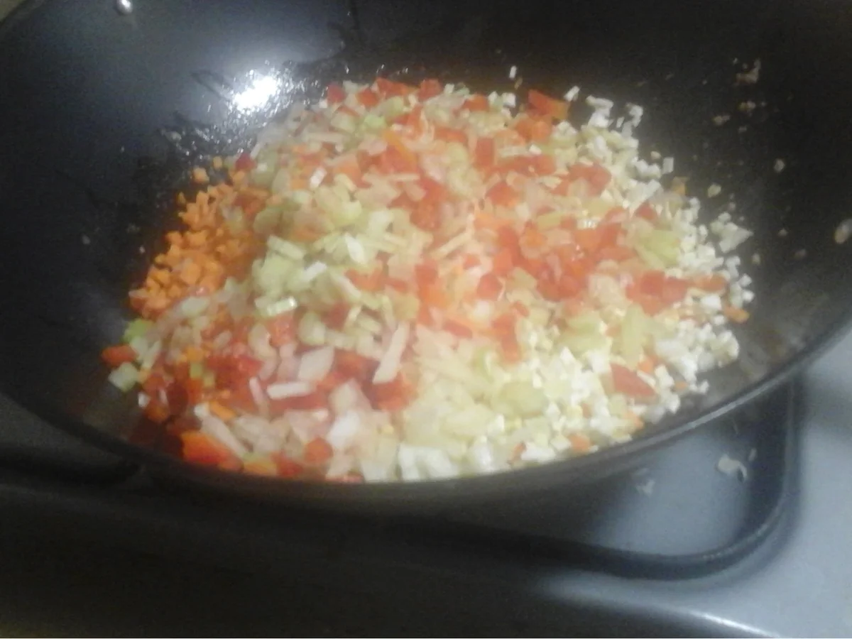 Spaghetti mit herzhafte Sauce - Rezept - Bild Nr. 6