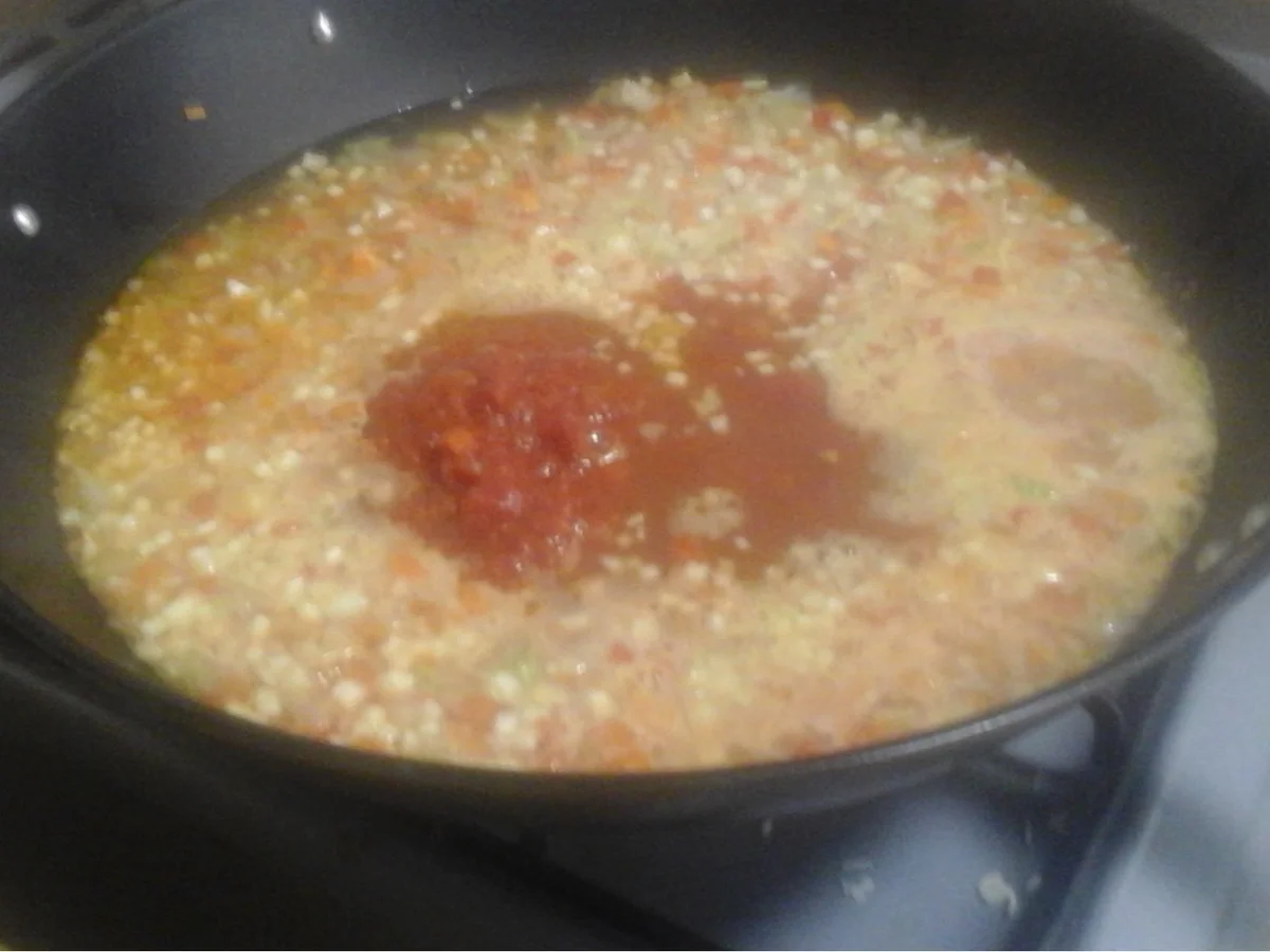 Spaghetti mit herzhafte Sauce - Rezept - Bild Nr. 7