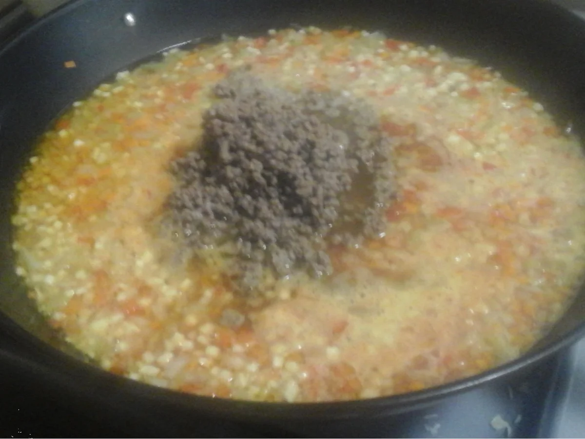 Spaghetti mit herzhafte Sauce - Rezept - Bild Nr. 8