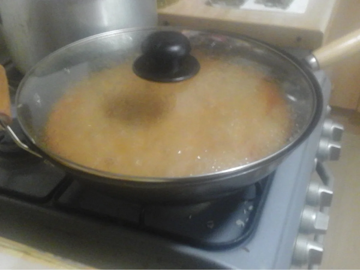 Spaghetti mit herzhafte Sauce - Rezept - Bild Nr. 9