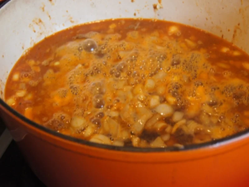 Rezept: Rindergulasch im Bauernbrot Bild Nr. 12 Rindergulasch im Bauernbrot - Rezept - Bild Nr. 12