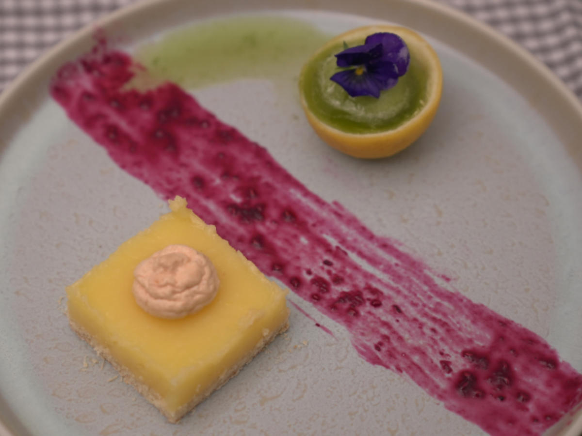 Zitronen-Tarte mit Basilikum-Eis - Rezept - Bild Nr. 17121