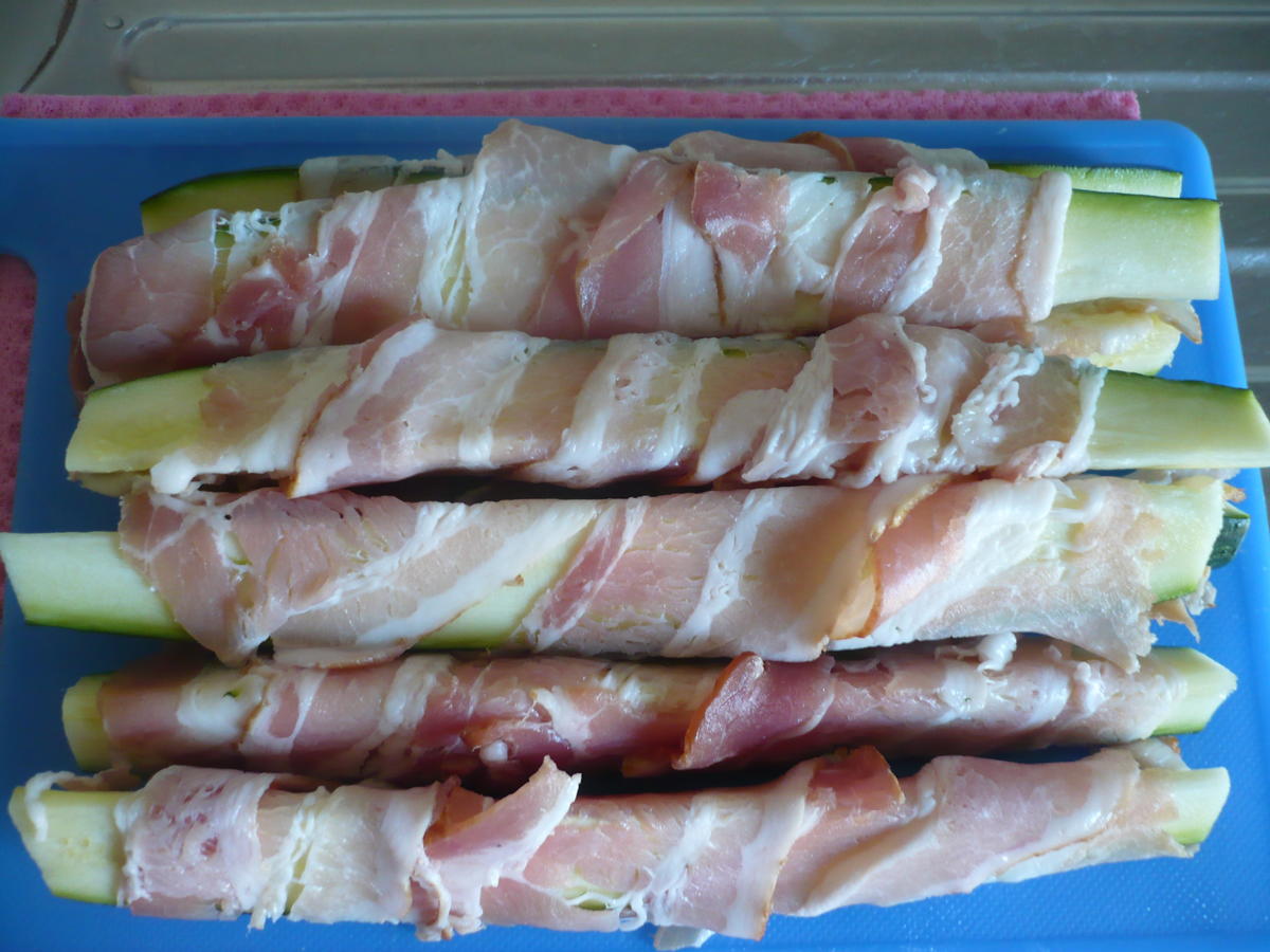 Zucchini - Bacon - Sticks - Rezept - Bild Nr. 6