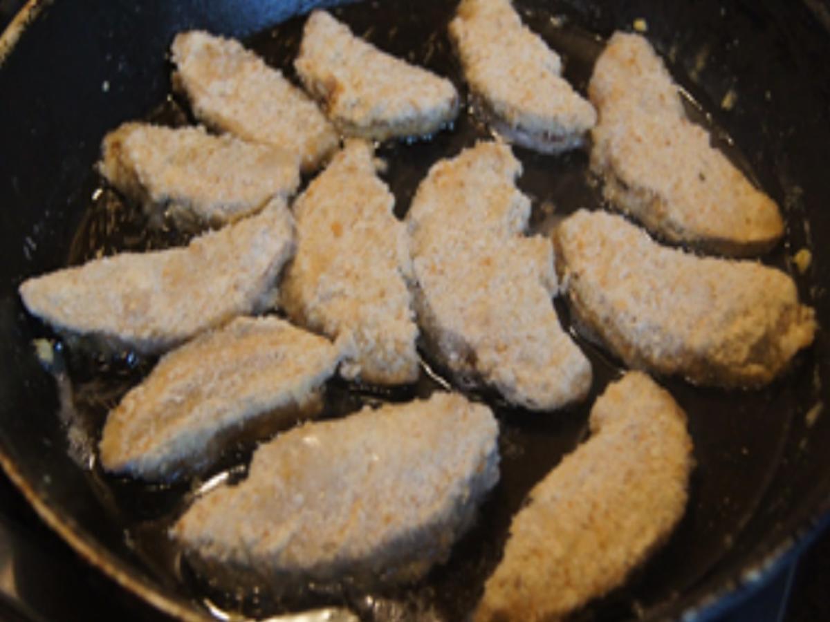 Steinpilzschnitzel mit Eier-Spätzle und Gurkensalat - Rezept - Bild Nr. 4