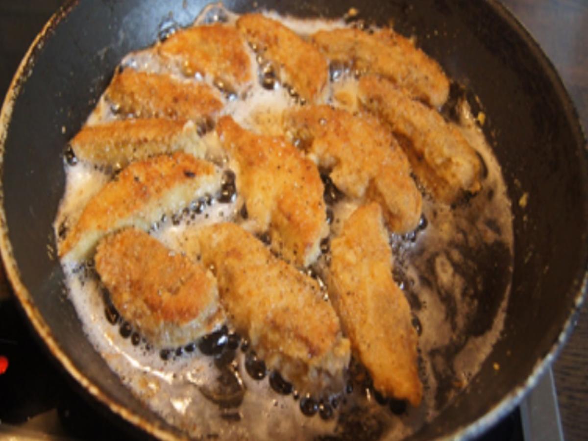 Steinpilzschnitzel mit Eier-Spätzle und Gurkensalat - Rezept - Bild Nr. 6