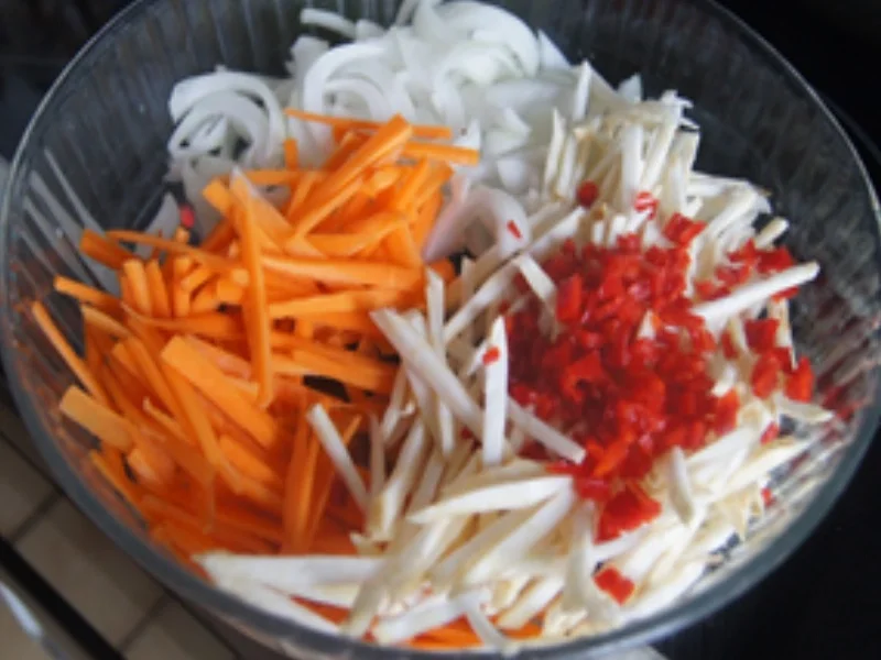 Rezept: Bratnudeln mit Rindfleisch Bild Nr. 12 Bratnudeln mit Rindfleisch - Rezept - Bild Nr. 12