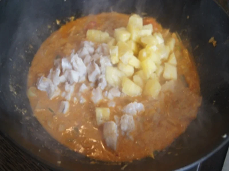 Rezept: Fisch-Curry mit Ananas und Jasmin-Reis Bild Nr. 17141 Fisch-Curry mit Ananas und Jasmin-Reis - Rezept - Bild Nr. 17141
