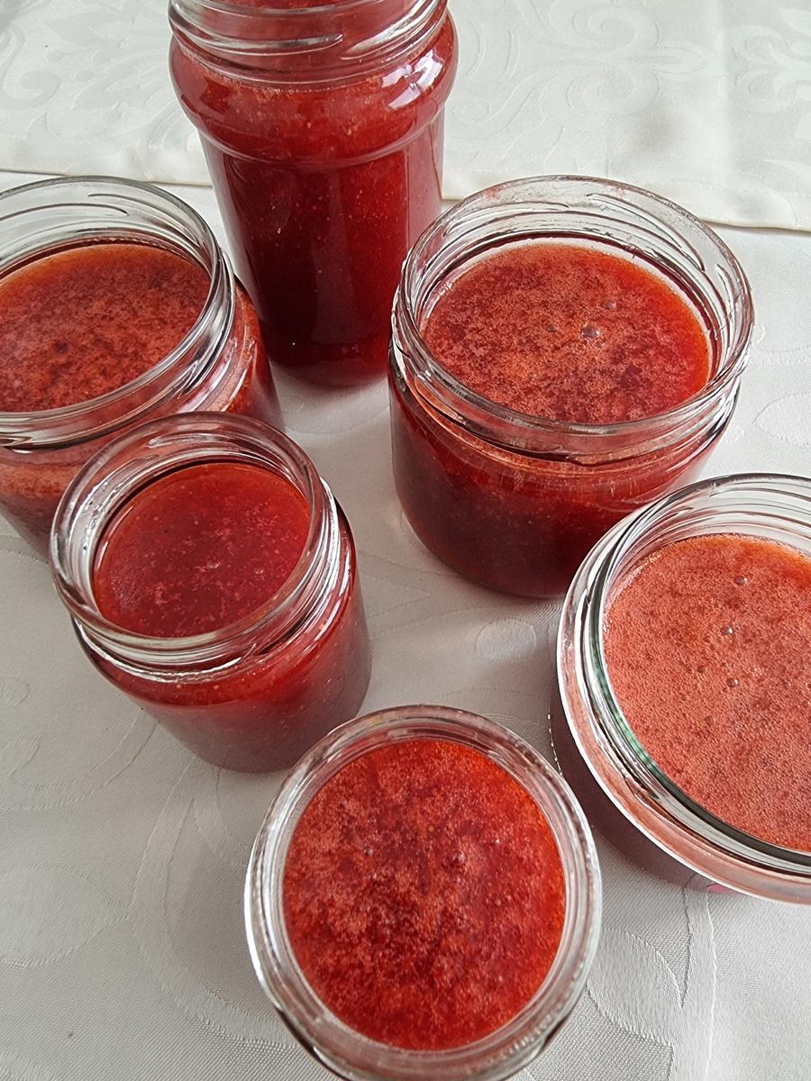 Erdbeer-Vanille-Marmelade - Rezept - Bild Nr. 17129