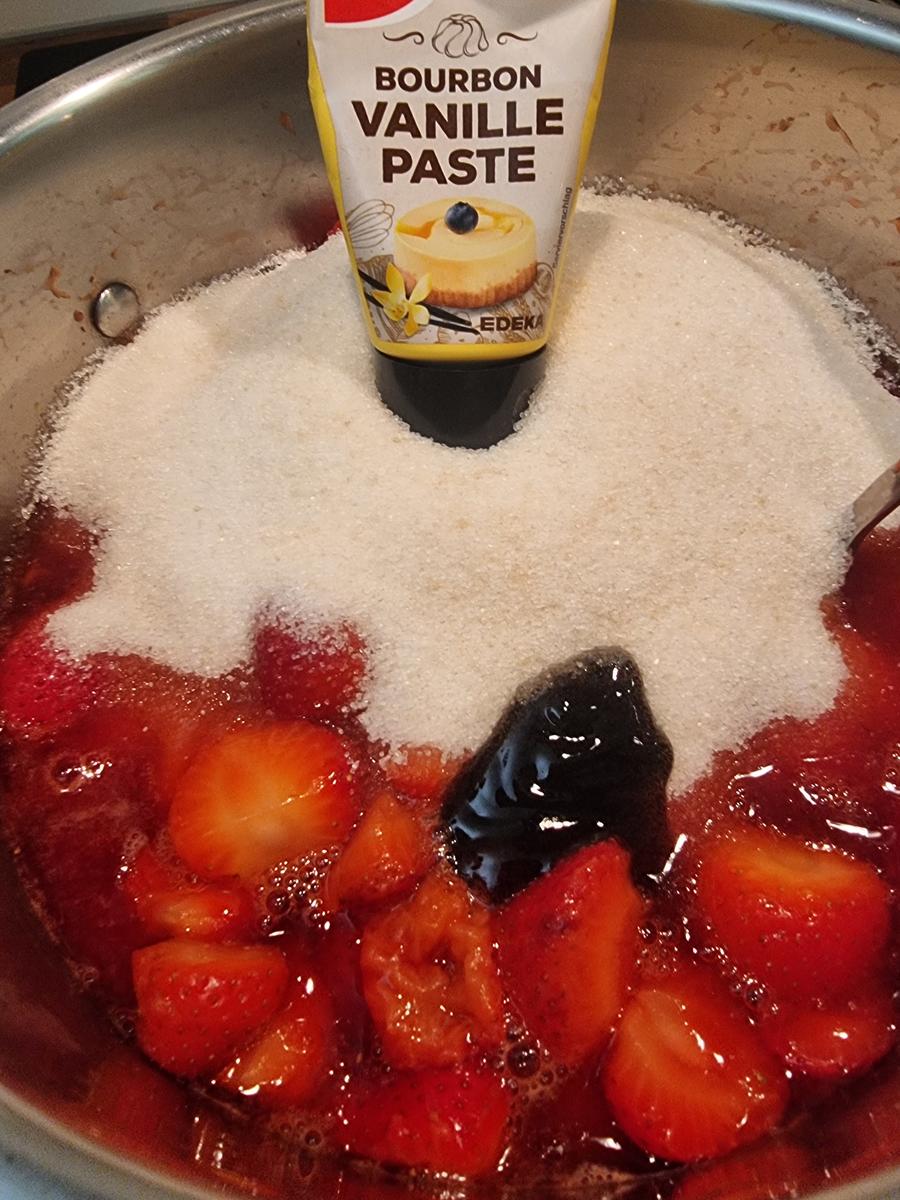 Erdbeer-Vanille-Marmelade - Rezept - Bild Nr. 17132