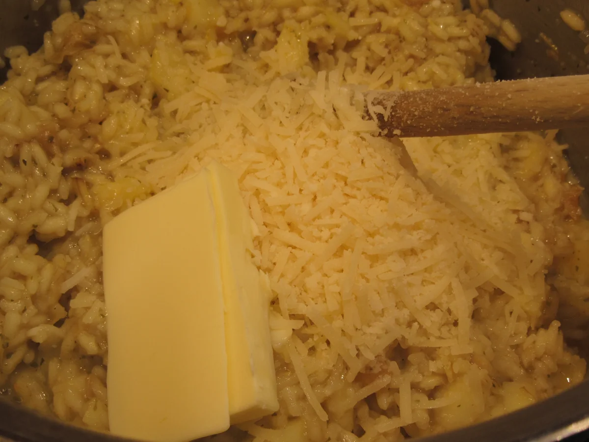 Rezept: Reis: Risotto mit Apfel und Saibling Bild Nr. 17132 Reis: Risotto mit Apfel und Saibling - Rezept - Bild Nr. 17132