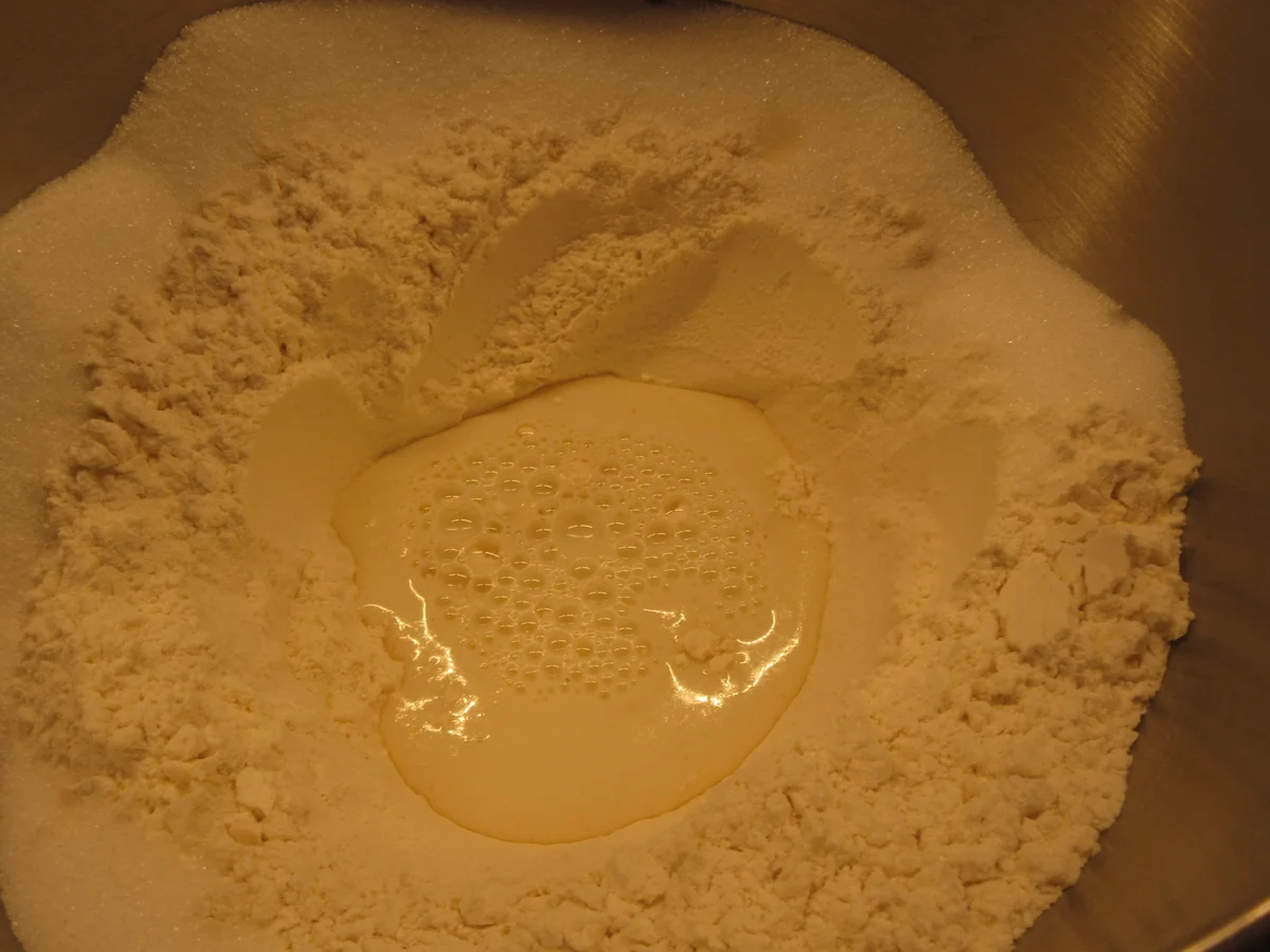 Backen: Hefezopf mit Apfel und Mandeln - Rezept - Bild Nr. 17136