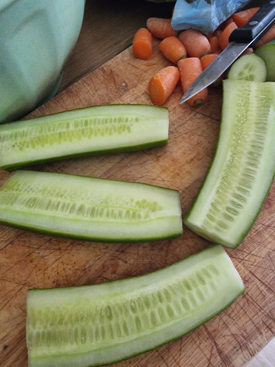 Veganer Maultaschen-Salat - Rezept - Bild Nr. 17146