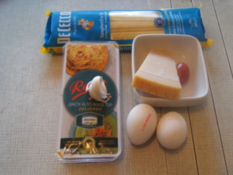 Rezept: Spaghetti Carbonara Bild Nr. 3 Spaghetti Carbonara - Rezept - Bild Nr. 3