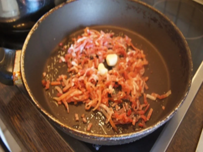 Rezept: Spaghetti Carbonara Bild Nr. 5 Spaghetti Carbonara - Rezept - Bild Nr. 5