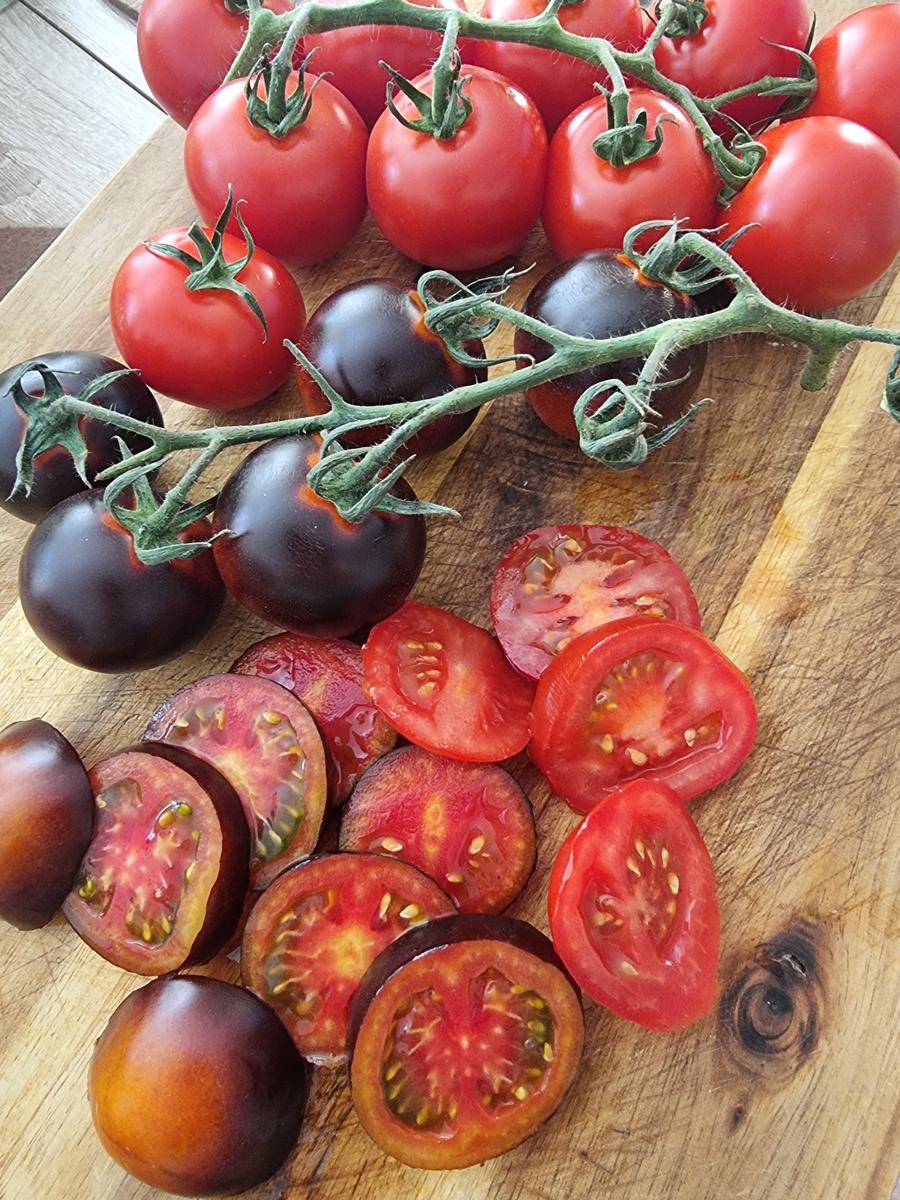 Flammkuchen mit Tomaten - Rezept - Bild Nr. 17144