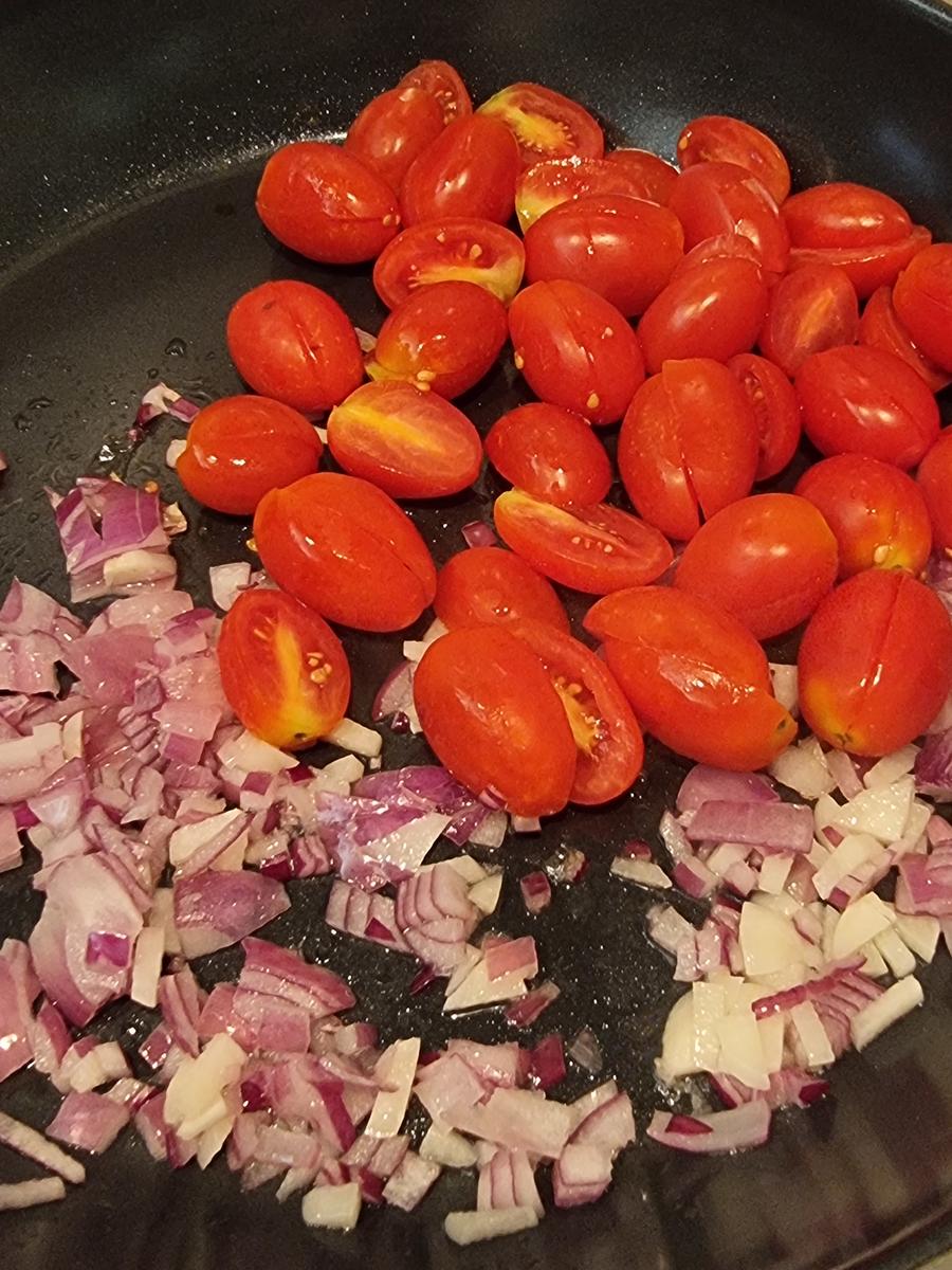 Penne Arrabiata mit Rucola - Rezept - Bild Nr. 17138