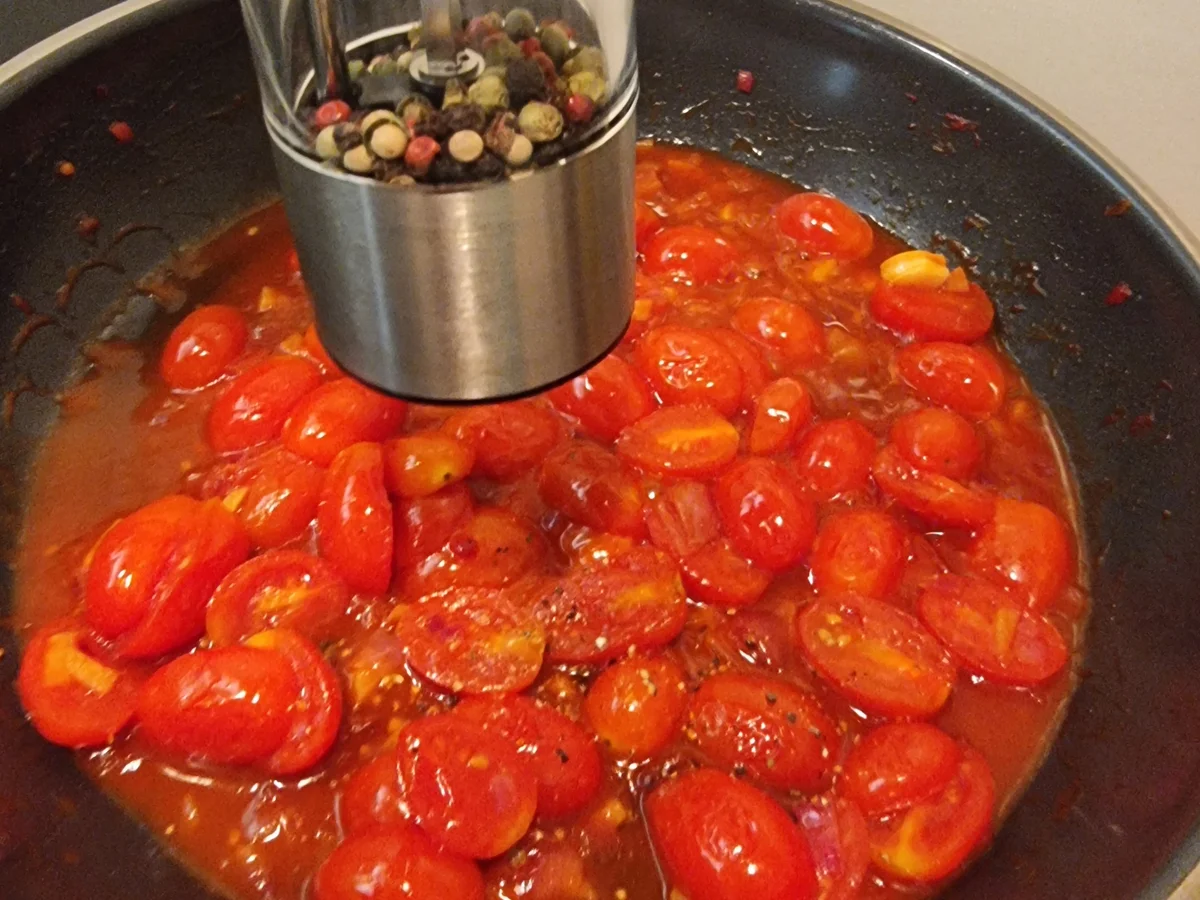Rezept: Penne Arrabiata mit Rucola Bild Nr. 17142 Penne Arrabiata mit Rucola - Rezept - Bild Nr. 17142