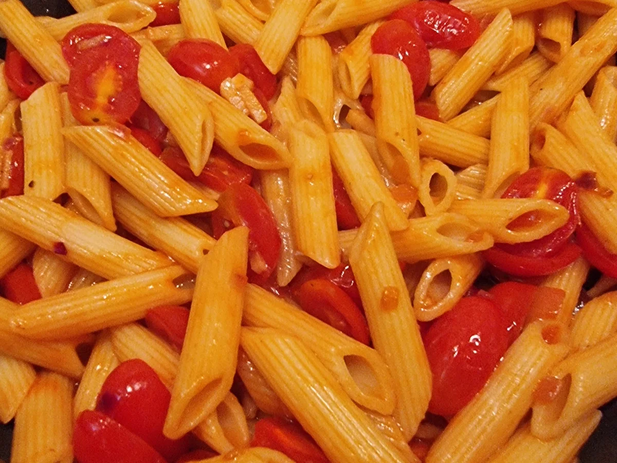 Rezept: Penne Arrabiata mit Rucola Bild Nr. 17148 Penne Arrabiata mit Rucola - Rezept - Bild Nr. 17148