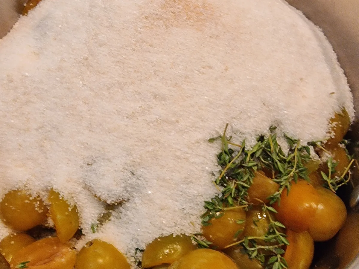 Rezept: Mirabellen-Thymian-Konfitüre Bild Nr. 17141 Mirabellen-Thymian-Konfitüre - Rezept - Bild Nr. 17141