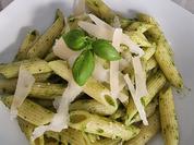 Nudeln mit Rucola-Basilikum-Pesto - Rezept - Bild Nr. 17137