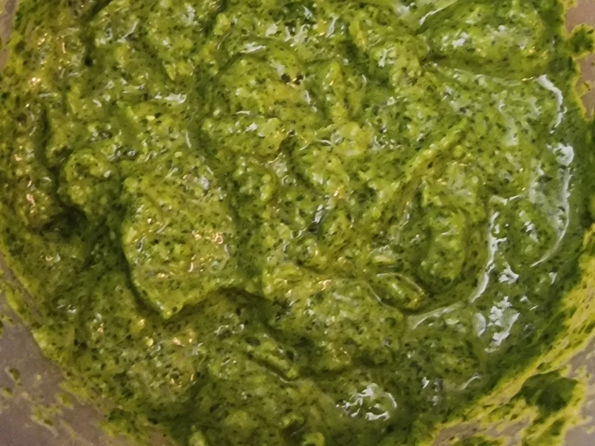 Nudeln mit Rucola-Basilikum-Pesto - Rezept - Bild Nr. 17140