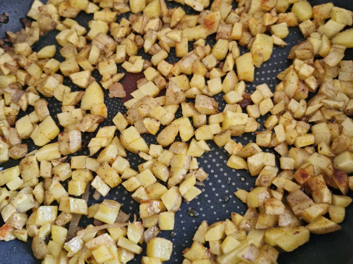 Chili - Spitzkohl mit Kartoffelwürfel - Rezept - Bild Nr. 4