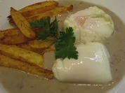 Eier: Pochierte Eier auf Sardellensoße - Rezept - Bild Nr. 2