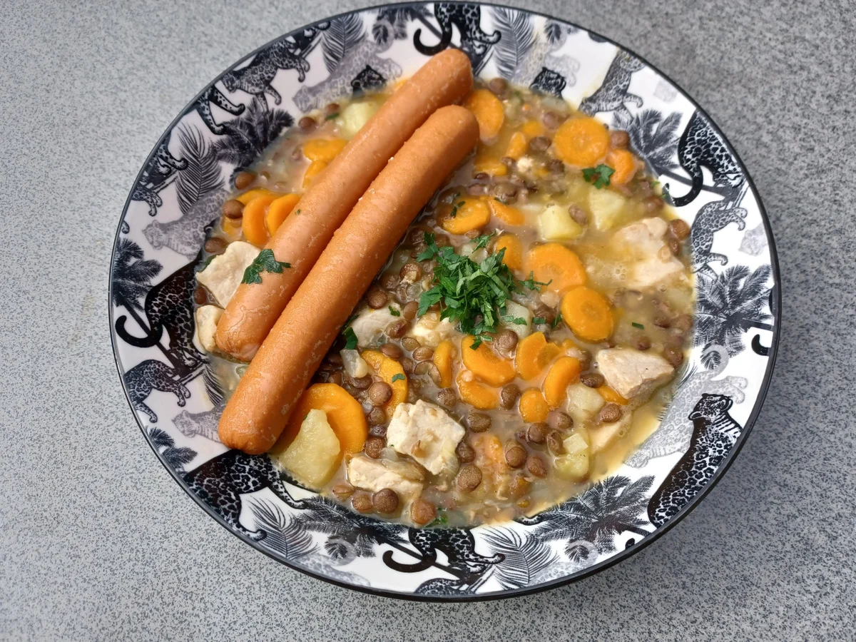 Rezept: Schneller Linseneintopf Bild Nr. 2 Schneller Linseneintopf - Rezept - Bild Nr. 2