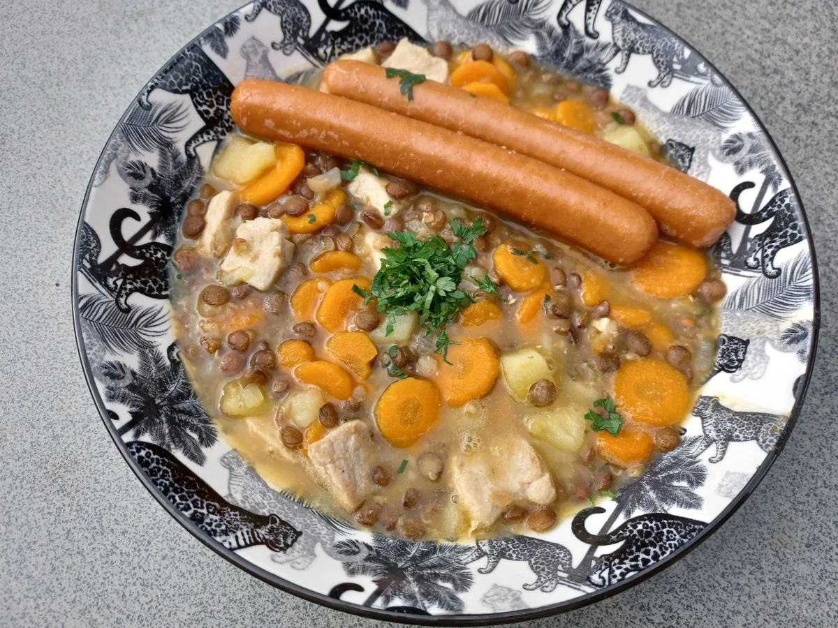 Rezept: Schneller Linseneintopf Bild Nr. 3 Schneller Linseneintopf - Rezept - Bild Nr. 3