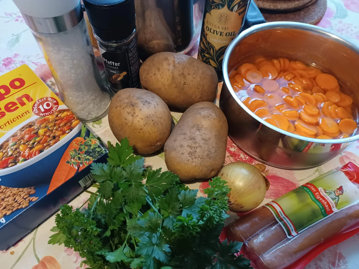 Rezept: Schneller Linseneintopf Bild Nr. 4 Schneller Linseneintopf - Rezept - Bild Nr. 4