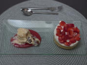 Erdbeerkuchen und gebranntes Mandel-Eis - Rezept - Bild Nr. 2