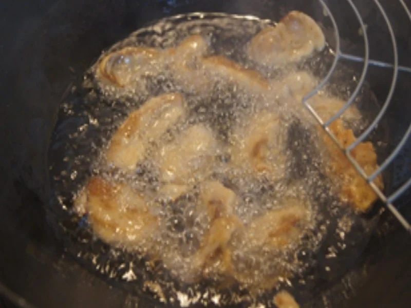 Rezept: Frittiertes Hähnchenfleisch süß-sauer mit Jasmin-Reis Bild Nr. 7 Frittiertes Hähnchenfleisch süß-sauer mit Jasmin-Reis - Rezept - Bild Nr. 7