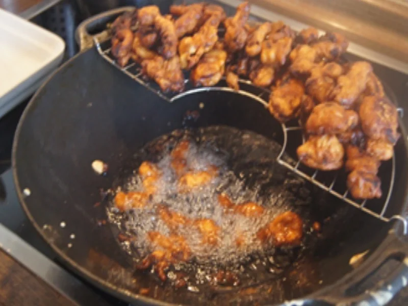 Rezept: Frittiertes Hähnchenfleisch süß-sauer mit Jasmin-Reis Bild Nr. 8 Frittiertes Hähnchenfleisch süß-sauer mit Jasmin-Reis - Rezept - Bild Nr. 8