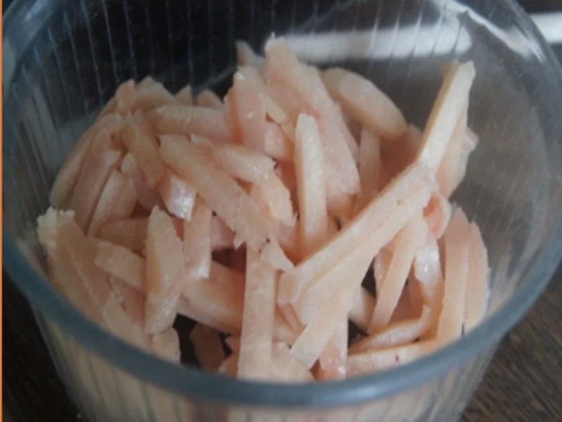 Rezept: Hähnchenbrustfilet mit Gemüsemix. Ei und Mie-Nudeln Bild Nr. 5 Hähnchenbrustfilet mit Gemüsemix. Ei und Mie-Nudeln - Rezept - Bild Nr. 5