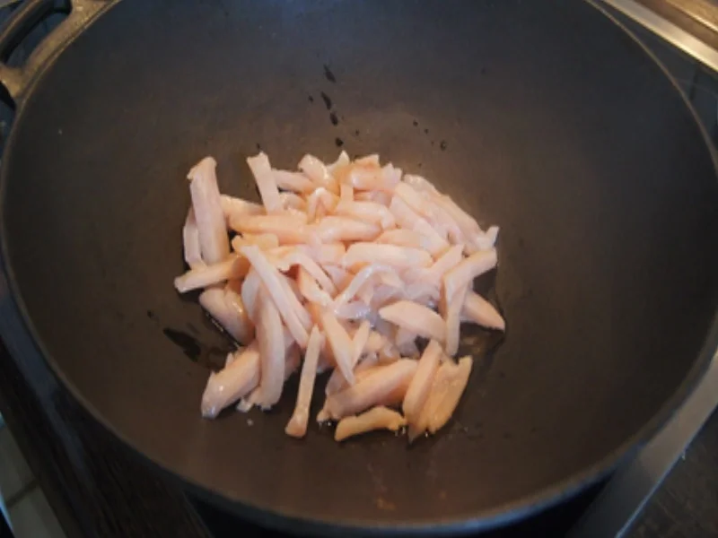 Rezept: Hähnchenbrustfilet mit Gemüsemix. Ei und Mie-Nudeln Bild Nr. 11 Hähnchenbrustfilet mit Gemüsemix. Ei und Mie-Nudeln - Rezept - Bild Nr. 11