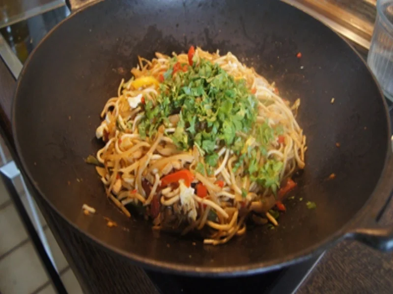 Rezept: Hähnchenbrustfilet mit Gemüsemix. Ei und Mie-Nudeln Bild Nr. 20 Hähnchenbrustfilet mit Gemüsemix. Ei und Mie-Nudeln - Rezept - Bild Nr. 20