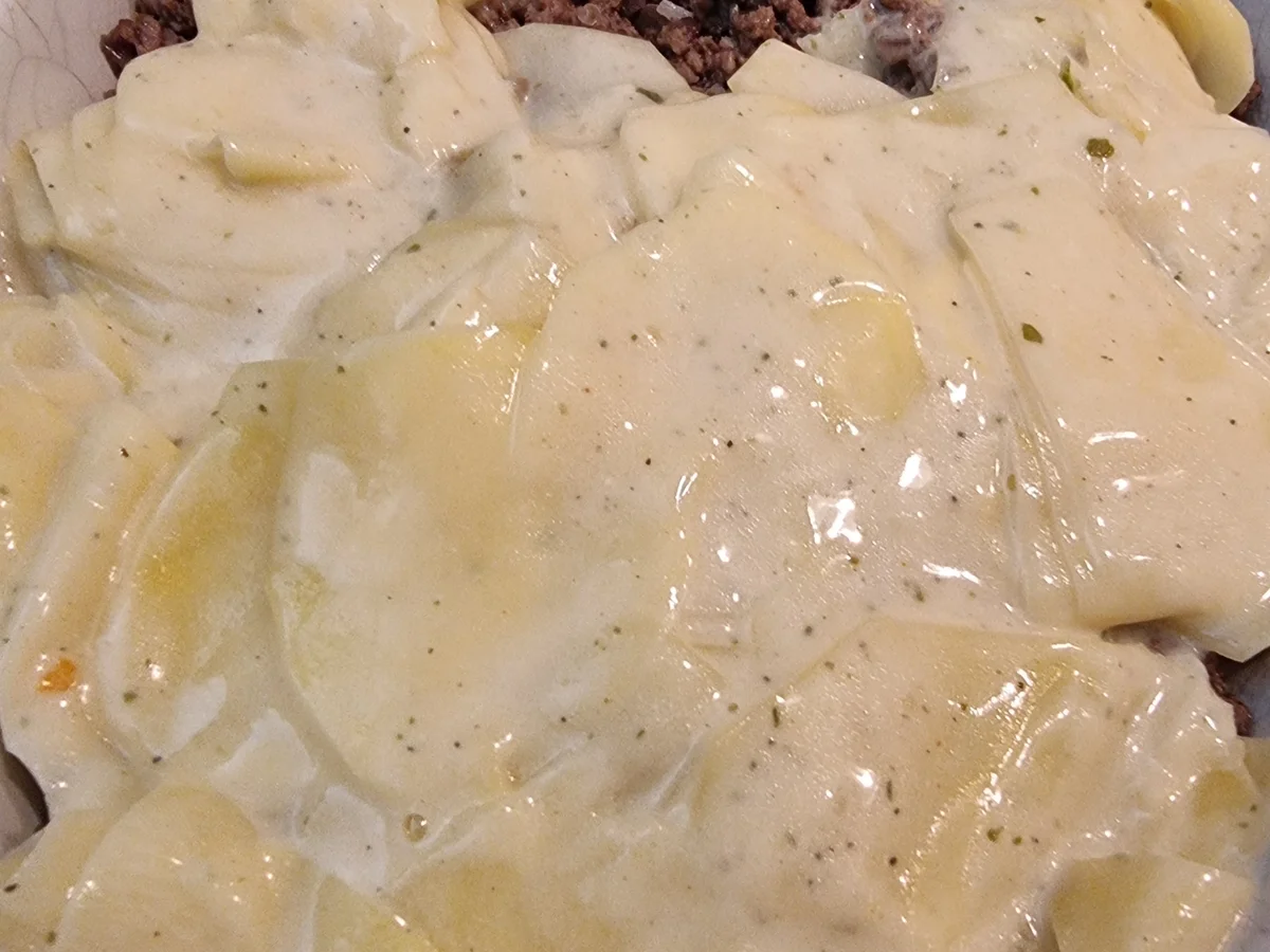 Kartoffelgartin mit Hackfleisch - Rezept - Bild Nr. 12