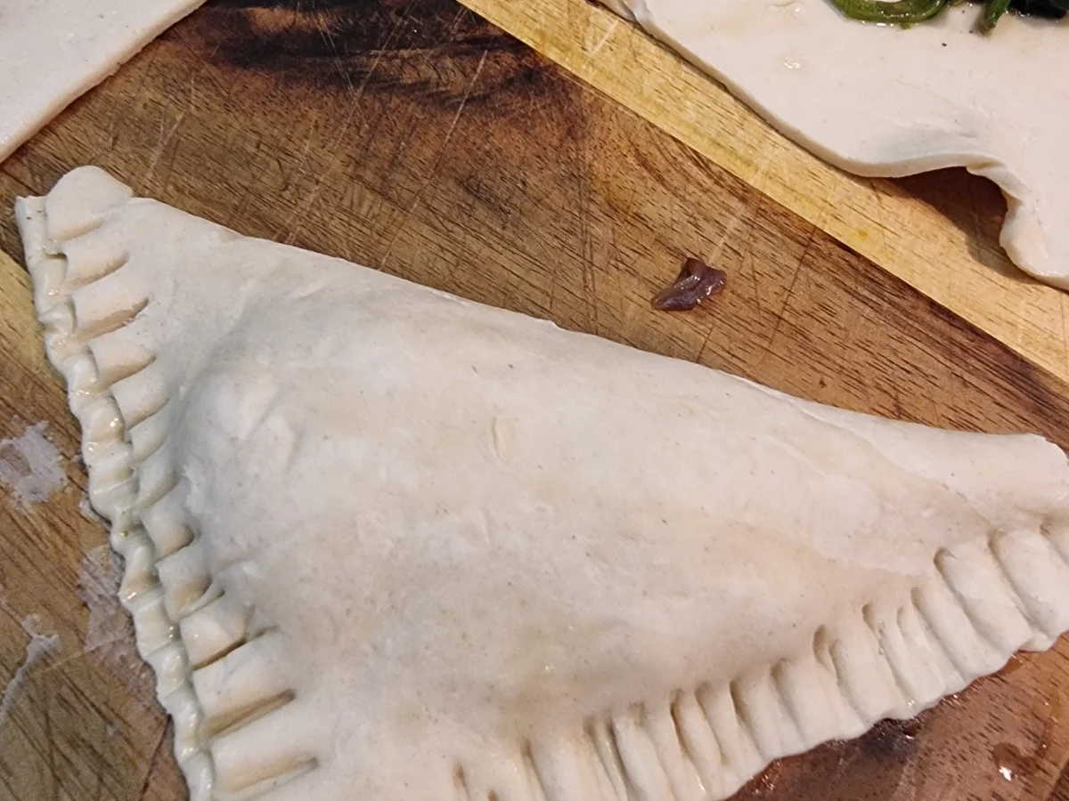 Rezept: Blätterteig-Ecken gefüllt mit Spinat und Feta Bild Nr. 17149 Blätterteig-Ecken gefüllt mit Spinat und Feta - Rezept - Bild Nr. 17149