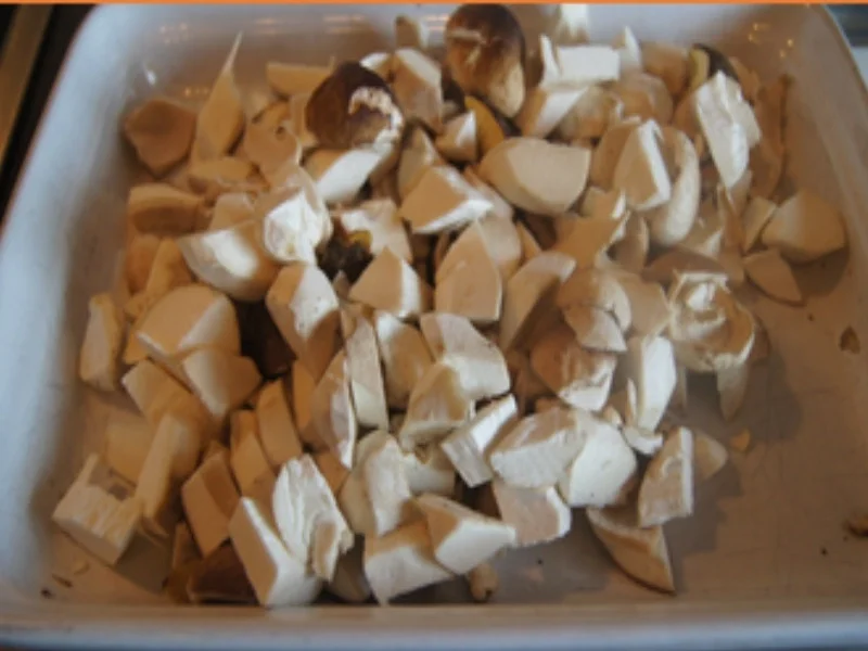 Schlemmerfilet à la Bordelaise mit Rahm-Steinpilzen und Kümmel-Pellkartoffeln - Rezept - Bild Nr. 6