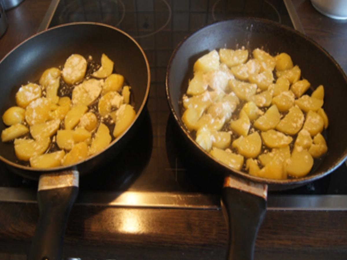 Herzhafte Bratkartoffeln mit Matjesfiletsalat - Rezept - Bild Nr. 9