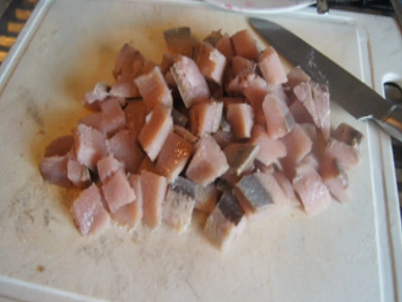 Rezept: Herzhafte Bratkartoffeln mit Matjesfiletsalat Bild Nr. 14 Herzhafte Bratkartoffeln mit Matjesfiletsalat - Rezept - Bild Nr. 14