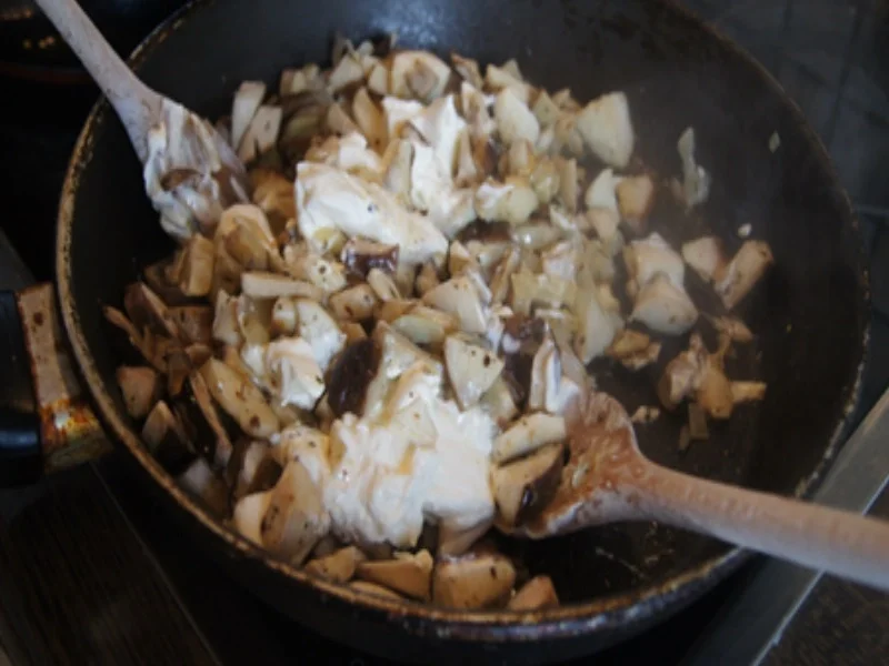 Böhmische Knödel mit Rahm-Steinpilzen - Rezept - Bild Nr. 9