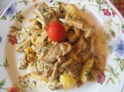 Steinpilz-Schweinefilet-Bratkartoffel-Pfanne - Rezept - Bild Nr. 2